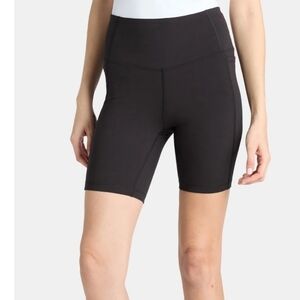 Black Women's High-Waisted Shorts